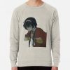 ssrcolightweight sweatshirtmensoatmeal heatherfrontsquare productx1000 bgf8f8f8 38 - Bungo Stray Dogs Merch